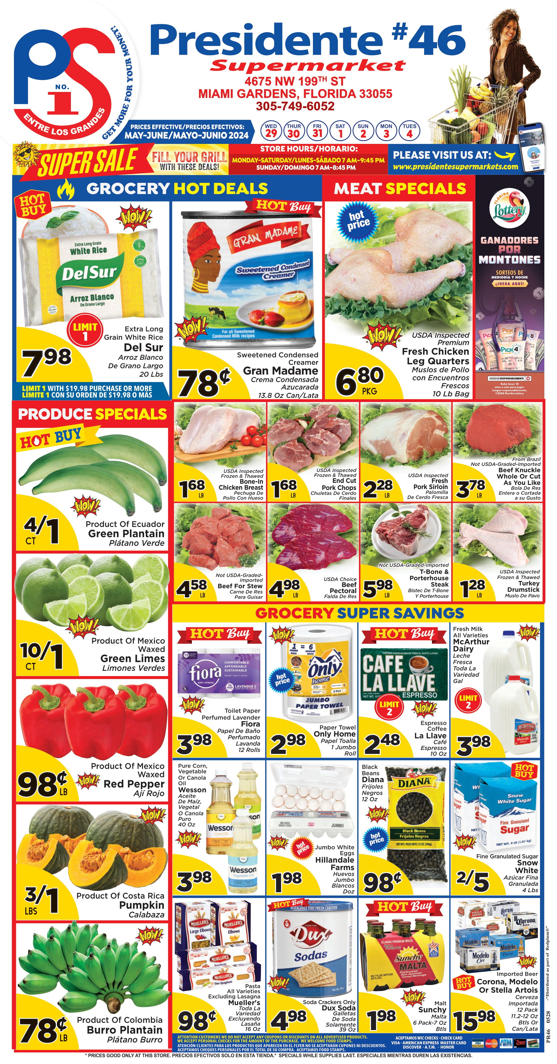 Presidente Supermarket - Weekly Promo for Store 46 Page 1