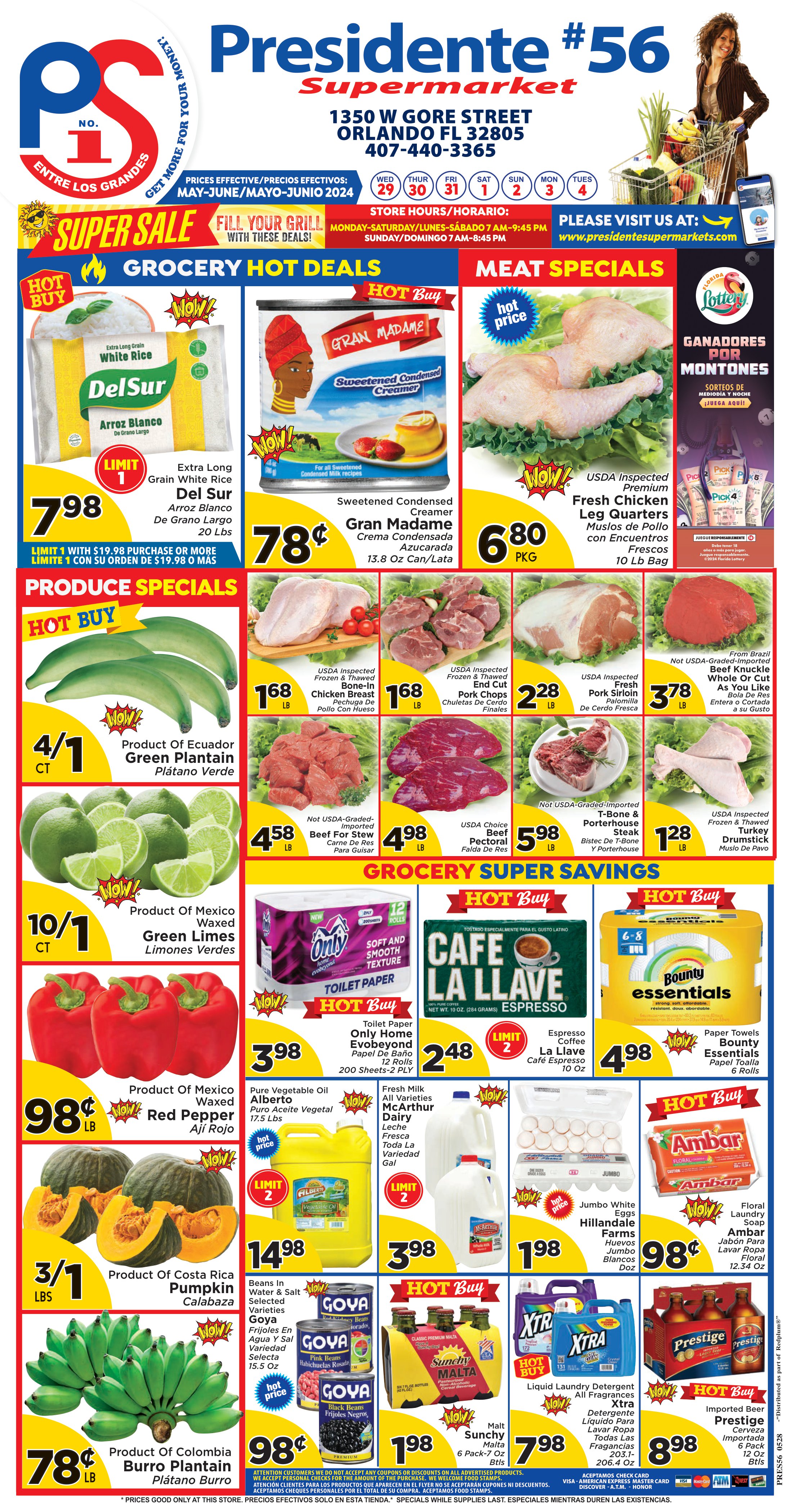 Presidente Supermarket - Weekly Promo for Store 56 - Page 1
